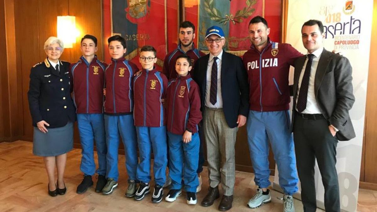 FIAMME ORO CASERTA, CARLO MARINO: "SCUOLA DI SPORT E DI VITA"