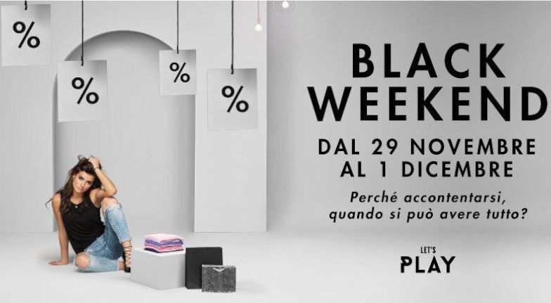 Al Centro Commerciale Campania di Marcianise arriva il Black week end. Sconti fino al 50%