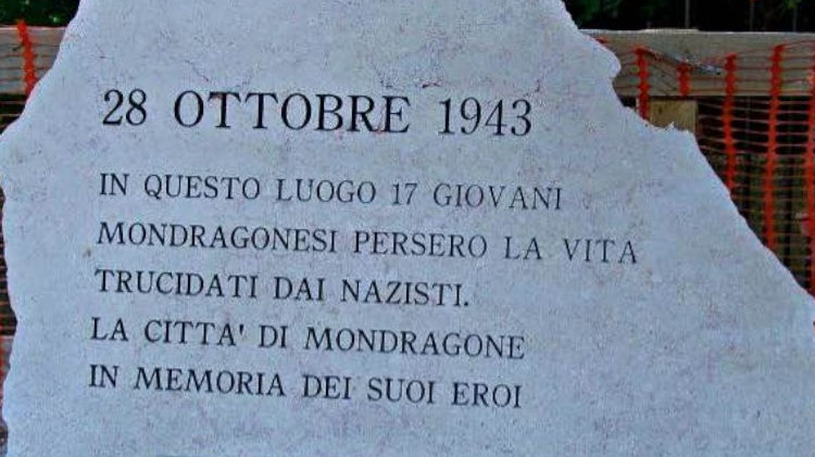 Mondragone dopo l’8 settembre La strage della Cementare (parte I)