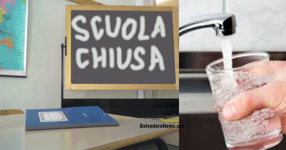 CASERTA - Domani scuole chiuse per mancanza di acqua - Belvedere News - Alessandro Fedele