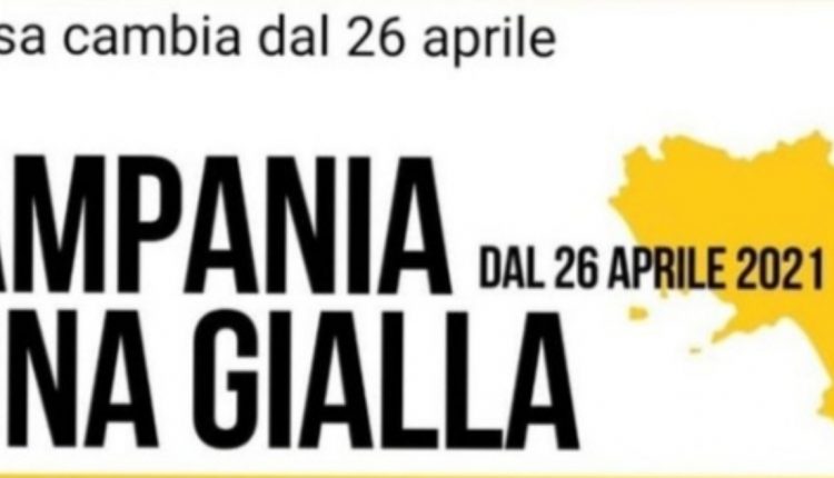 Campania Zona Gialla Fino A Quando / Campania Gialla : Il ...