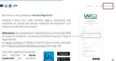 APP Unico Campania, abbonamento gratuito provvisorio per studenti.