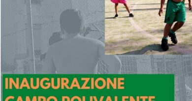 Causa maltempo rinviata l’inaugurazione del campo sportivo polivalente