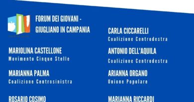 Forum dei Giovani – Giugliano in Campania – tutti i candidati del territorio invitati ad un confronto pubblico con l’evento “Verso il 25 Settembre”