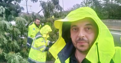 ( Foto)Emergenza Meteo . La Protezione Civile interviene per svuotare i sottopassi allagati