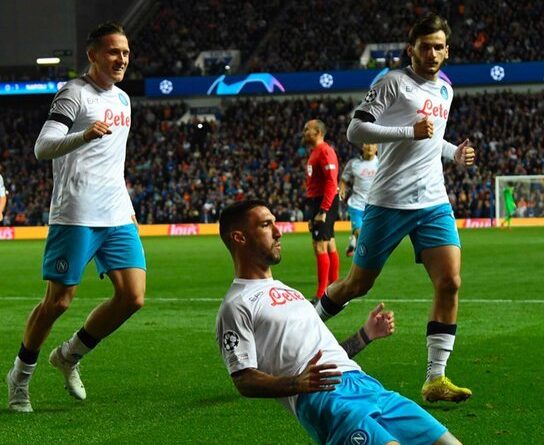 Rangers – Napoli 0-3 –  UEFA (Una Esaltante Favola Azzurra)