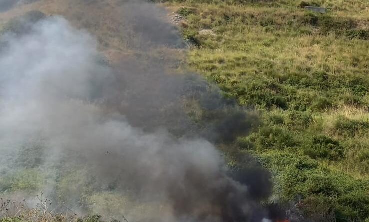 WWF Italia, Incendio di rifiuti a Mondragone