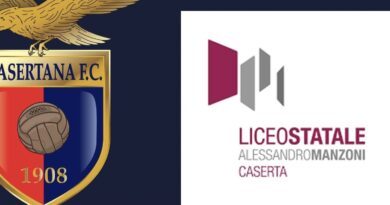 la Casertana e il Liceo Manzoni rinnovano il protocollo d’intesa