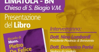 Limatola, un anno con don Pietro: l’11 ottobre appuntamento nella parrocchia dell’ultimo periodo