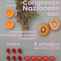 V° Congresso nazionale nutrizione oncologica e longevità, a Bari anche Cesare Diana presidente del comitato ‘Città Domizia’  