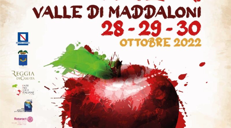 Valle di Maddaloni, 28° Festa della Mela, la kermesse del borgo dei ponti vanvitelliani dal 28