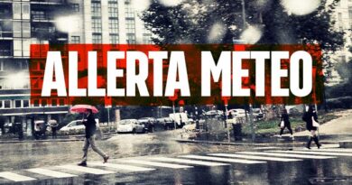 Allerta meteo della Protezione Civile su tutta la Regione Campania nella giornata di domani