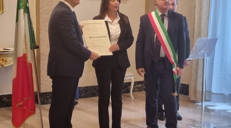 Caposala del covid hospital nominata Cavaliere della Repubblica