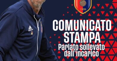 Carmine Parlato non è più il mister della Casertana