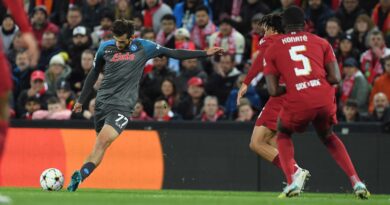 Liverpool – Napoli 2 a 0 – Sconfitta indolore e immeritata per gli azzurri