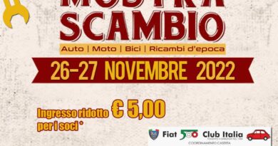 Mostra Scambio, IV edizione della manifestazione annuale dedicata alla motoristica