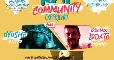 Phlegraea SocialBookBar, il primo workshop dedicato alla cultura hip hop.