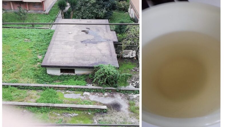 Ultim’ora allarme acqua nel rione Cappiello .