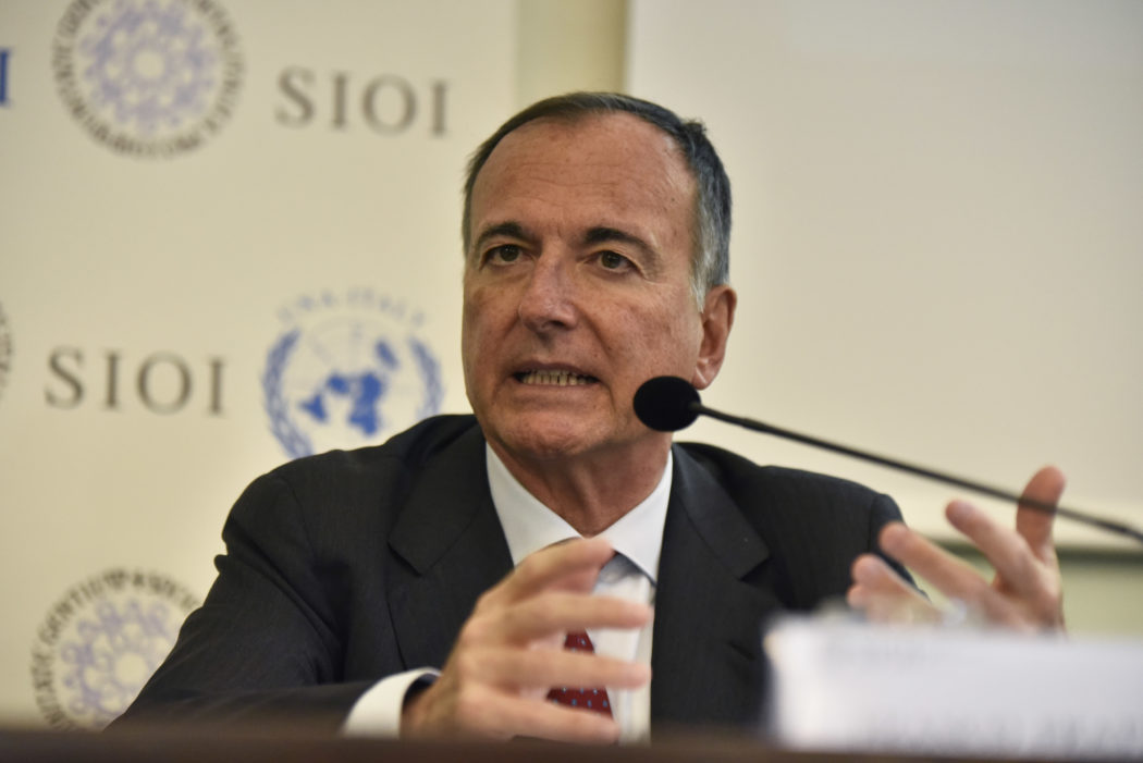 FRANCO FRATTINI, PRESIDENTE SIOI