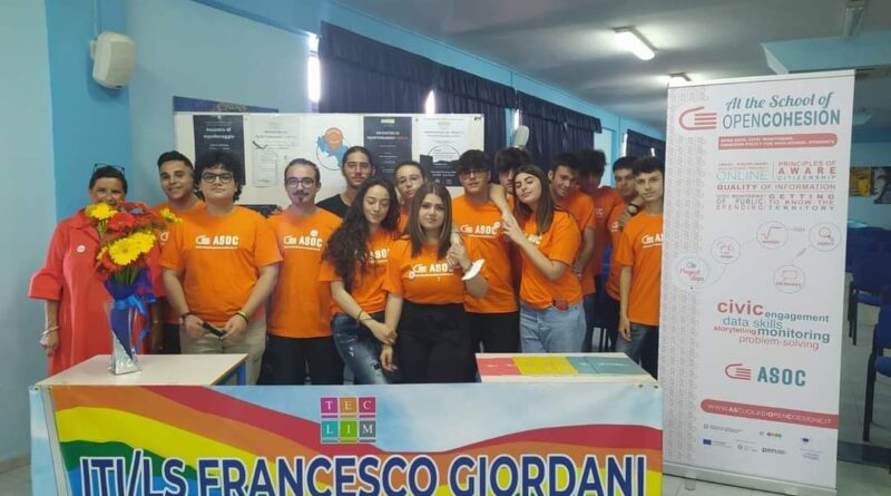 L’ Istituto Giordani vincitore del prestigioso premio Ansa per il progetto ASOC 21-22