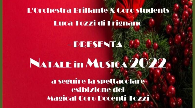 L’IC “Luca Tozzi” presenta il suo concerto di Natale