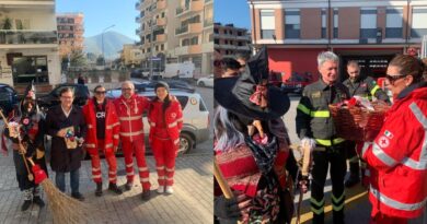 Arriva in Città la Befana della Croce Rossa -Comitato di Caserta.