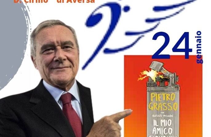 Pietro Grasso al Liceo “Domenico Cirillo” con “Il mio amico Giovanni”