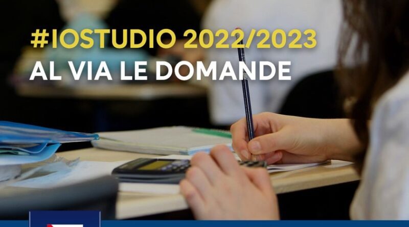 Regione Campania- Bando “Io studio”