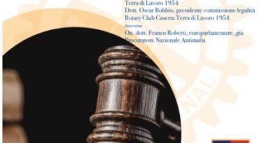 Rotary Club Caserta, “legalità e formazione dei giovani” : il 3 maggio l’incontro conclusivo di un progetto importante per il territorio