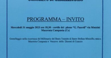 Concerto di gemellaggio tra Macerata Campania e Caiazzo