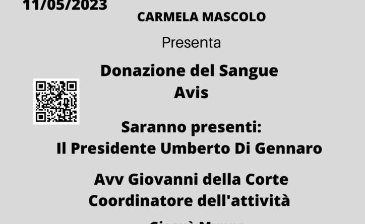 Donazione di sangue all’ITES Leonardo da Vinci di Santa Maria Capua Vetere