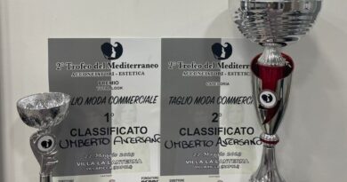 Premio “Trofeo del Mediterraneo”, podio per il barbiere Aversano