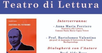 Santa Maria C.V. – Presentazione del libro “Anatomia del putinismo” del Prof. Bartolomeo Valentino