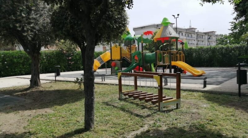 Vitulazio -Nuovo parco giochi inclusivo