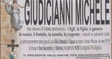 Aggiornamento sulla nascita al Cielo di Michele Giudicianni