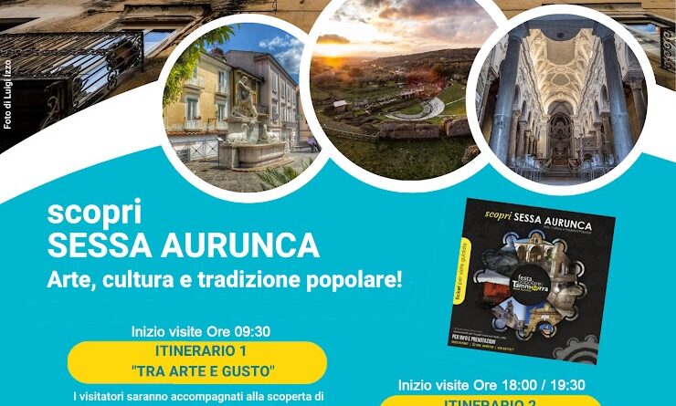 Festa Popolare della Tammorra 21/22/23 Luglio 2023 in Sessa Aurunca città d’arte e di storia