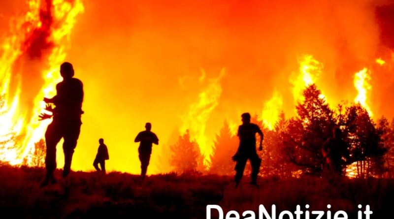 Un inferno climatico colpisce la terra