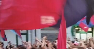 La Casertana in C. I Tifosi in corteo per la citta’