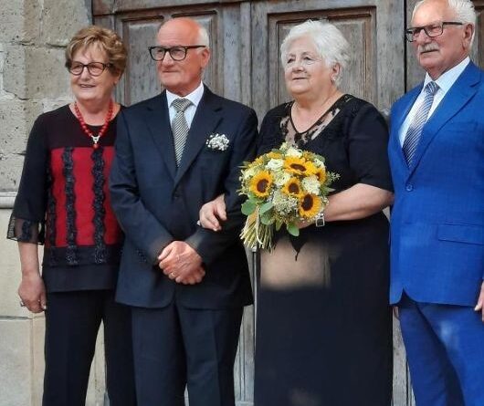 Limatola – Tommaso Marotta e Angelina Parisi hanno festeggiato 50 anni di vita matrimoniale