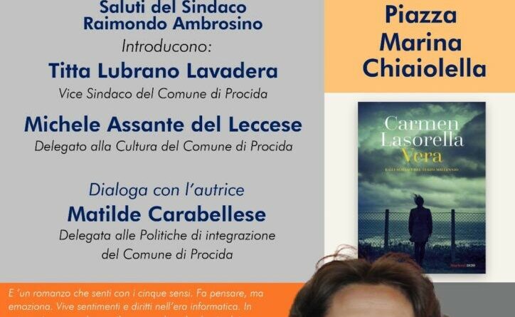 Carmen Lasorella alla LXIII Fiera del Libro di Procida