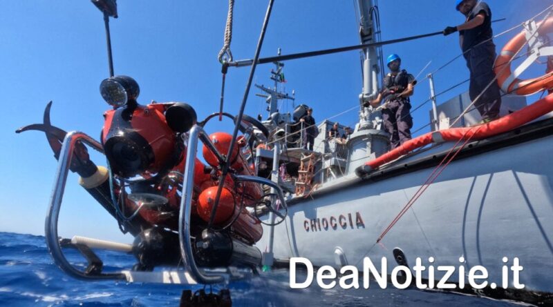 Nave Chioggia termina l’attività di monitoraggio delle condotte nel Mediterraneo centrale