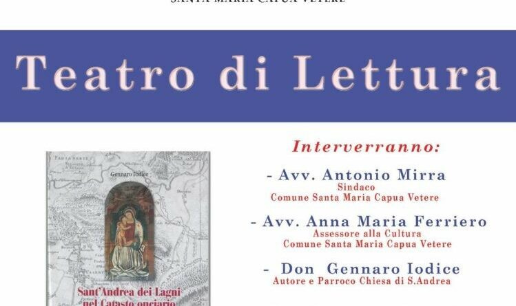 Presentazione del libro “Sant’Andrea dei Lagni nel Catasto onciario”