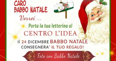 Calvi Risorta – Babbo Natale 2023 arriva al CENTRO L’IDEA