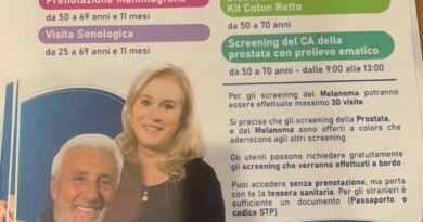 Calvi Risorta – Oggi siamo in prevenzione: non mancate!