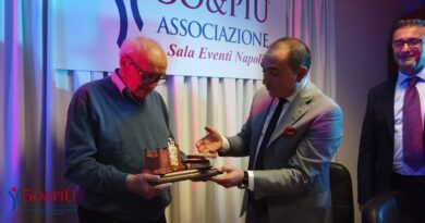 Campioni di una volta, premio a Elia Greco terzino e capitano del Calcio Napoli di Achille Lauro: evento associazione 50&Più