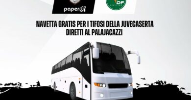 Confermata anche per il derby con la Del Fes Avellino l’iniziativa della Paperdi Caserta . Confermate due navette che partiranno alle ore 19 dal piazzale antistante la stazione ferroviaria