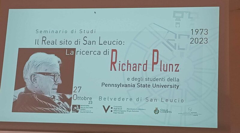 Una straordinaria storia di amicizia,ricordi condivisi e una ricerca all’avanguardia oggi come ieri sulla Real Colonia di San Leucio