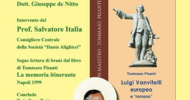 Caserta, il ricordo del Prof. Tommaso Pisanti a 10 anni dalla nascita al Cielo