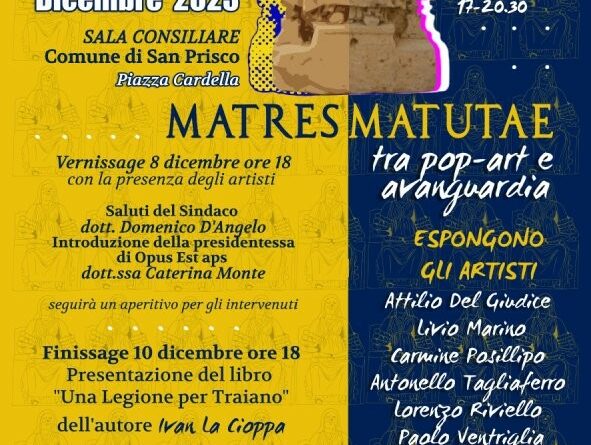 Mostra dal titolo “Matres Matutae – tra pop art ed avanguardia”