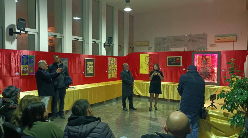 San Prisco: grande partecipazione all’inaugurazione della mostra d’arte “Matres Matutae”